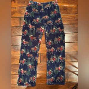 Sovereign Athletic Cozy Moose feastive Holiday Print youth Pajama Pants